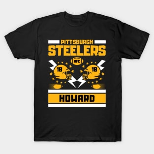 Pittsburgh Steelers Howard 18 Football Players T-Shirt